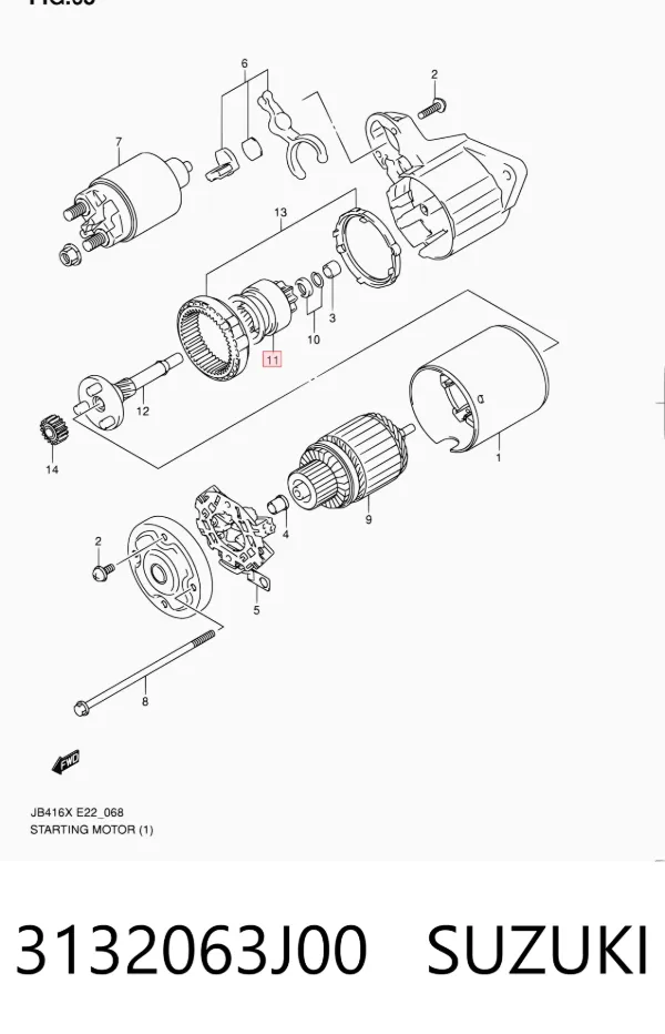 Bendix 3132063J00 Suzuki