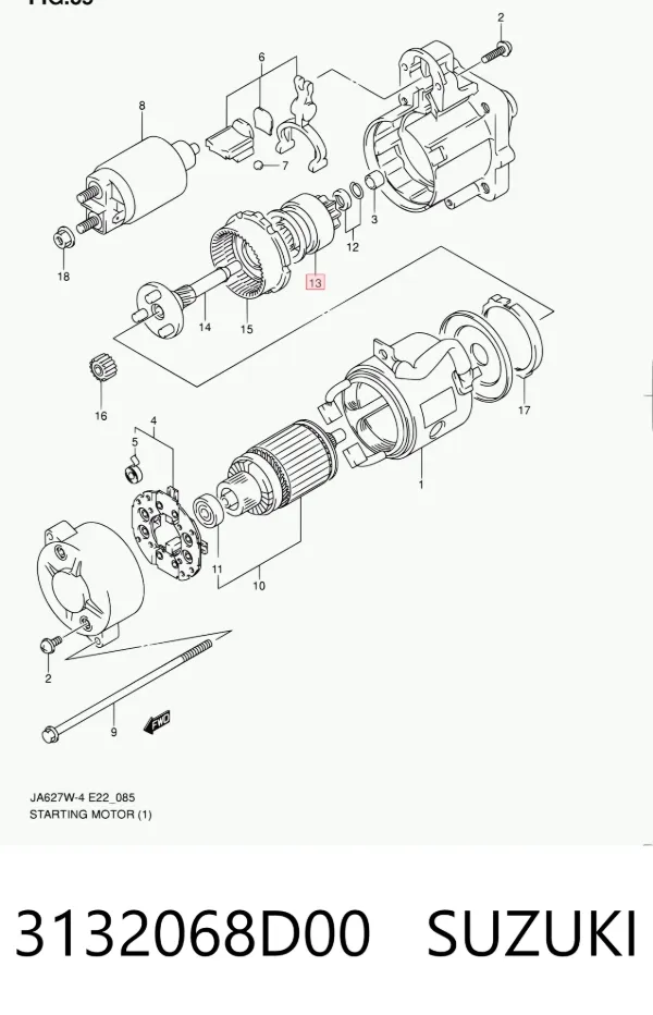 Bendix 3132068D00 Suzuki