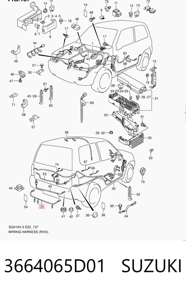  3664065D01 Suzuki