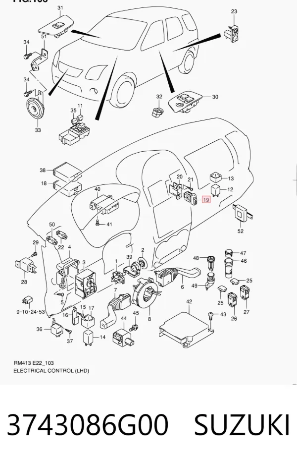  3743086G00 Suzuki