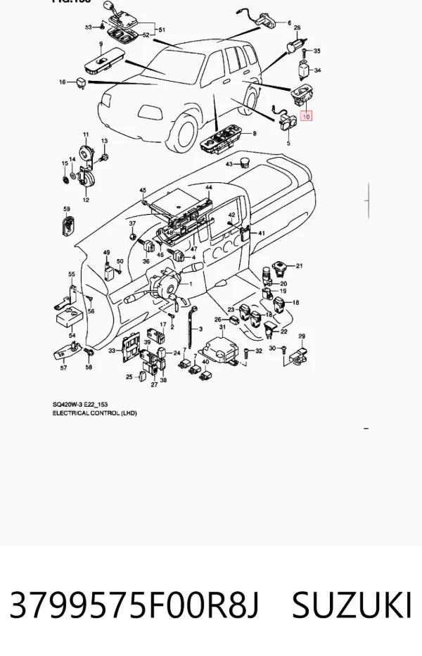  3799575F00R8J Suzuki