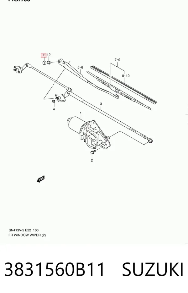  3831560B11 Suzuki