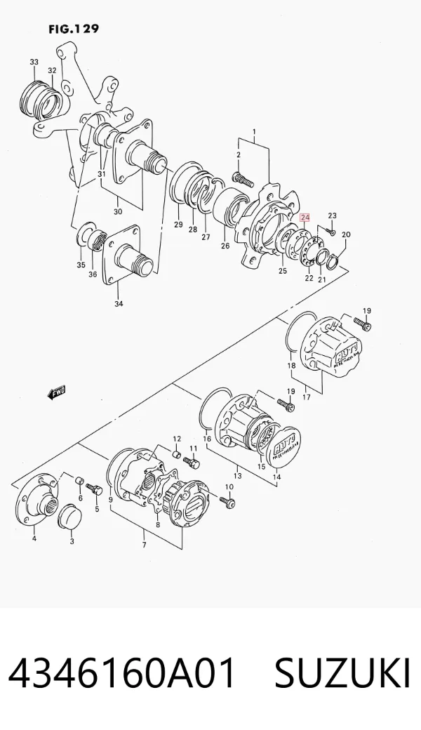  4346160A01 Suzuki