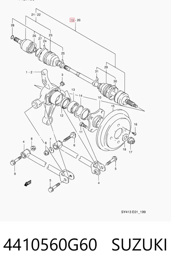  4410560G60 Suzuki