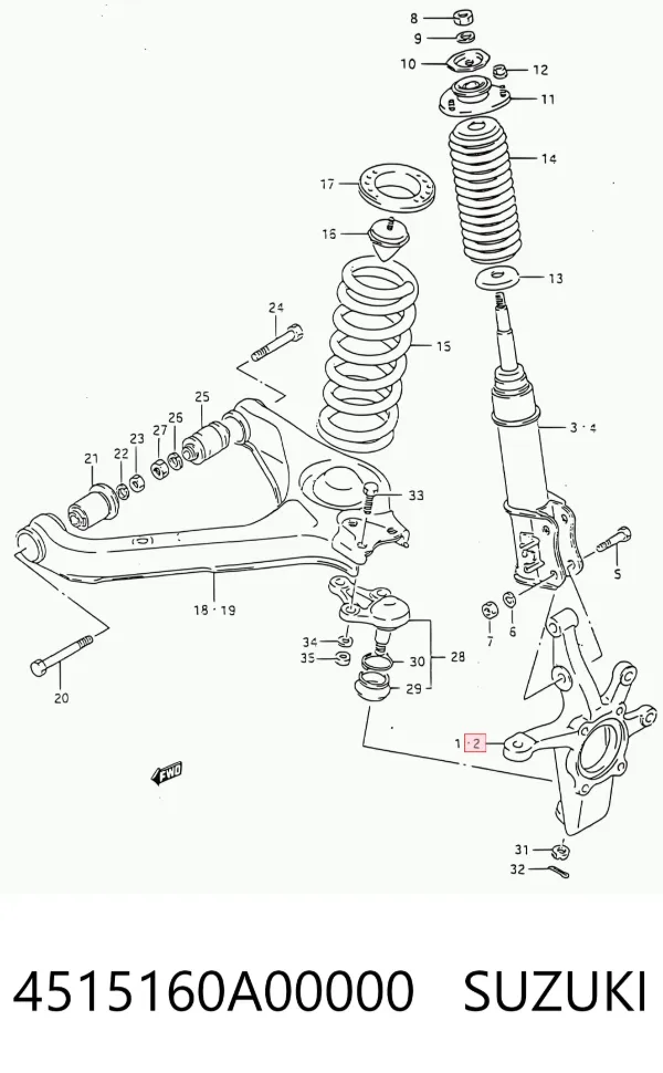  4515160A00000 Suzuki