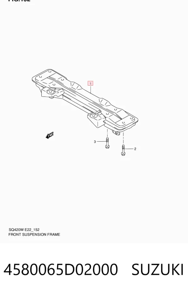 Puente delantero Suzuki Grand Vitara FT, HT