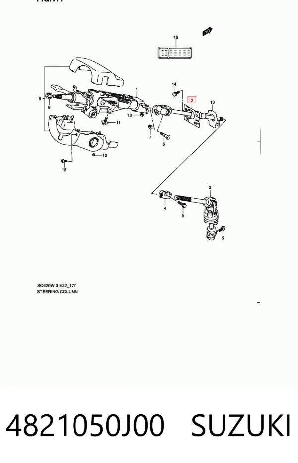  4821050J00 Suzuki