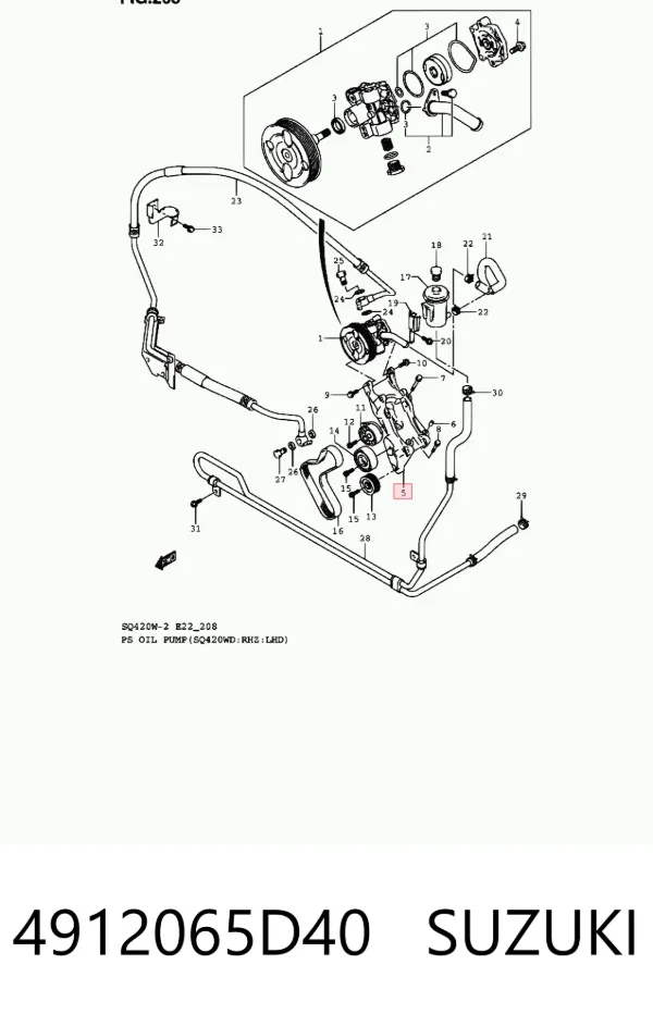  4912065D40 Suzuki