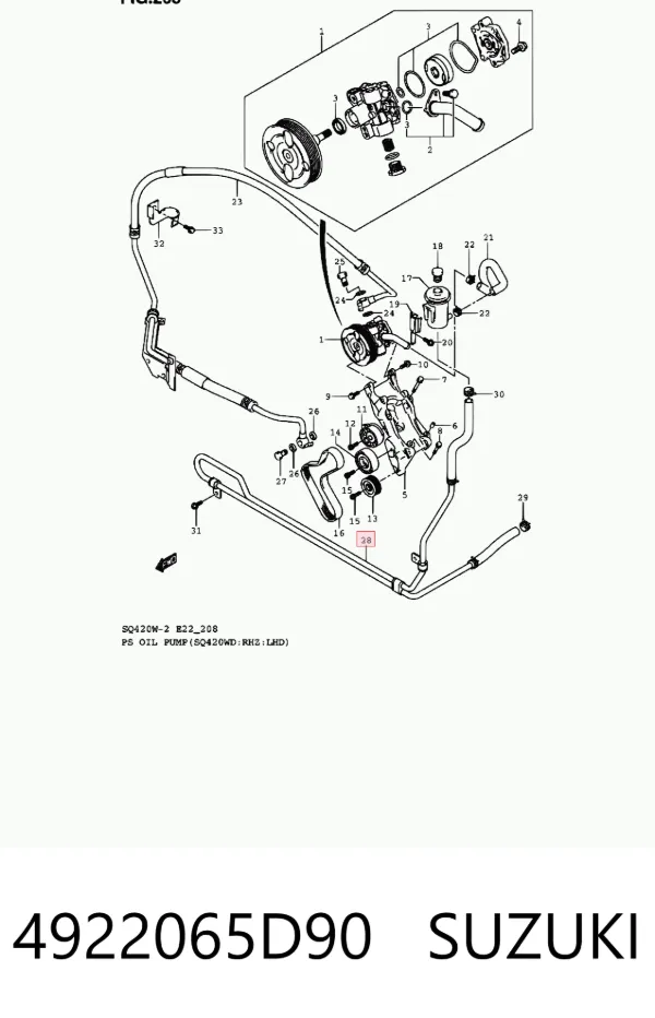  4922065D90 Suzuki