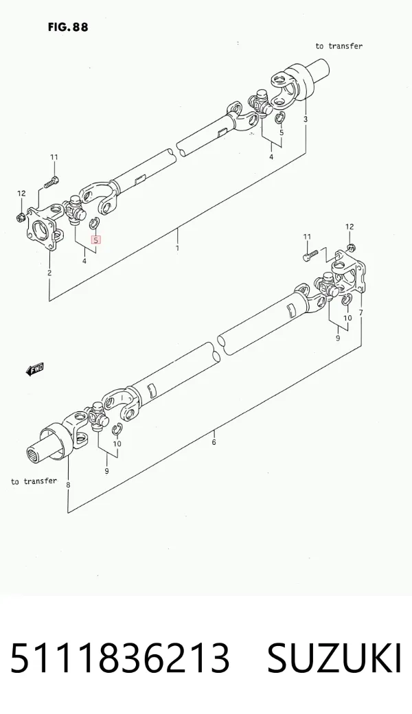  5111836213 Suzuki