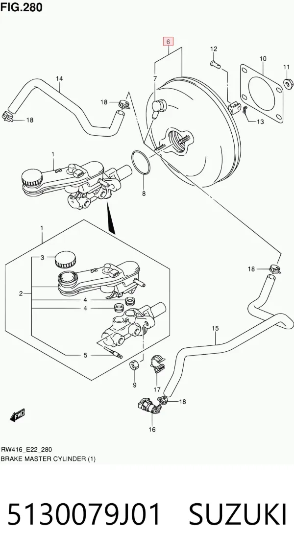Servofreno Suzuki SX4 GY