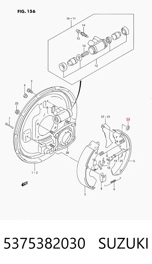  5375382030 Suzuki