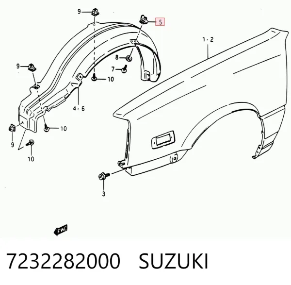  7232282000 Suzuki