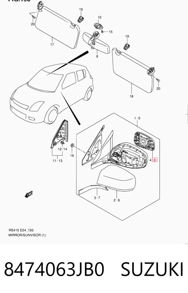  8474063JB0 Suzuki