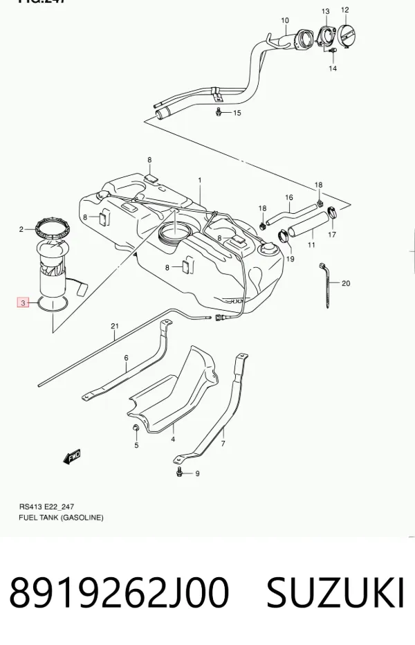  8919262J00 Suzuki