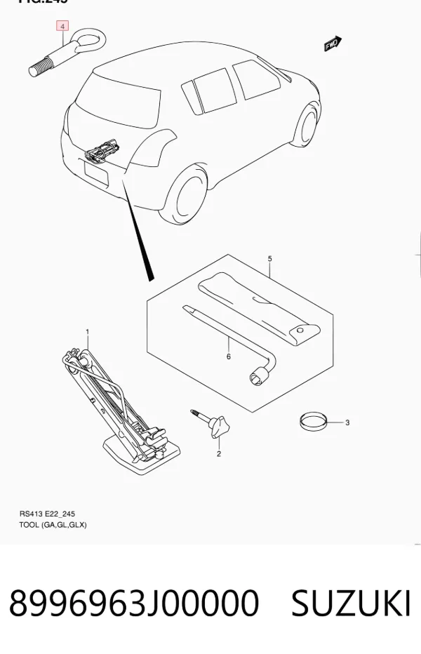 Enganche 8996963J00000 Suzuki