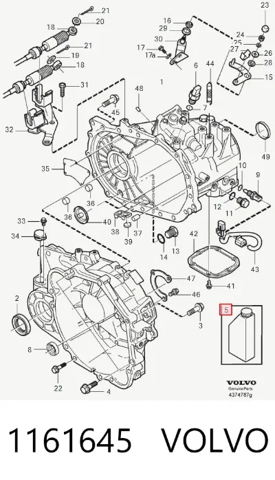 Aceite de transmisión VOLVO 1161645