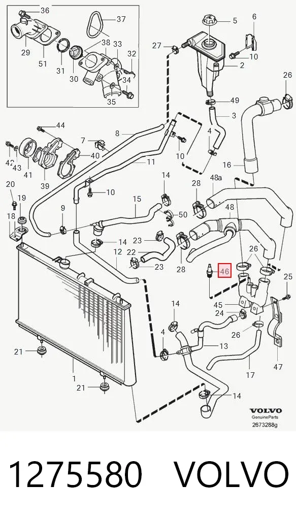 Bujía de precalentamiento 1275580 Volvo