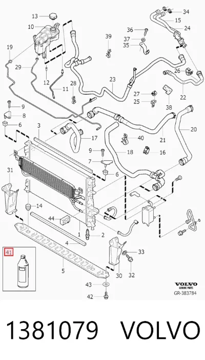 Refrigerante VOLVO 1381079