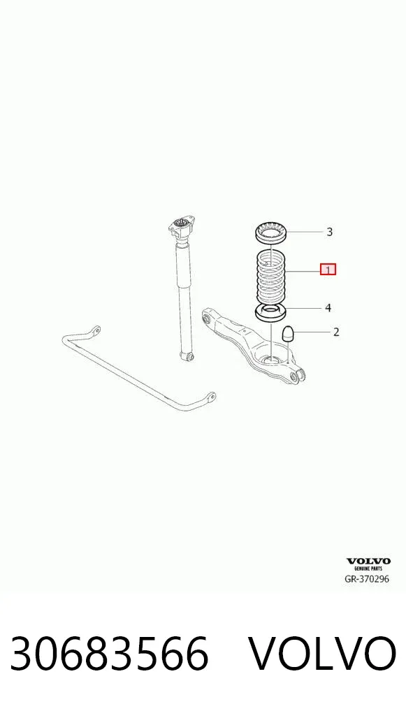 Muelle 30683566 Volvo