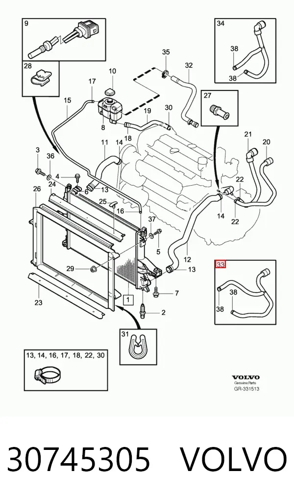  30745305 Volvo