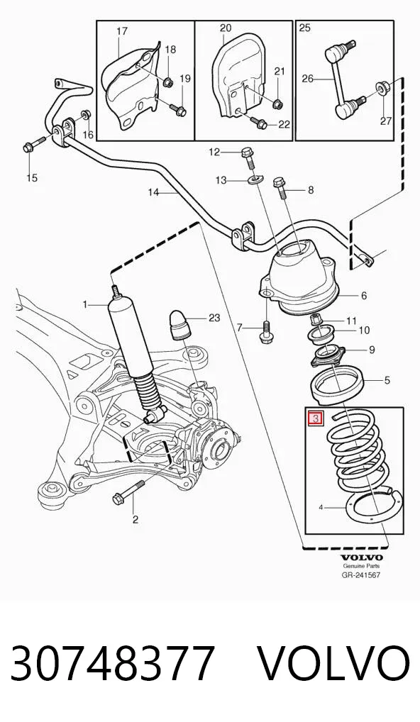 Muelle 30748377 Volvo