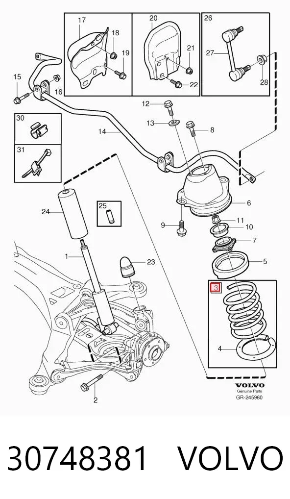 Muelle 30748381 Volvo