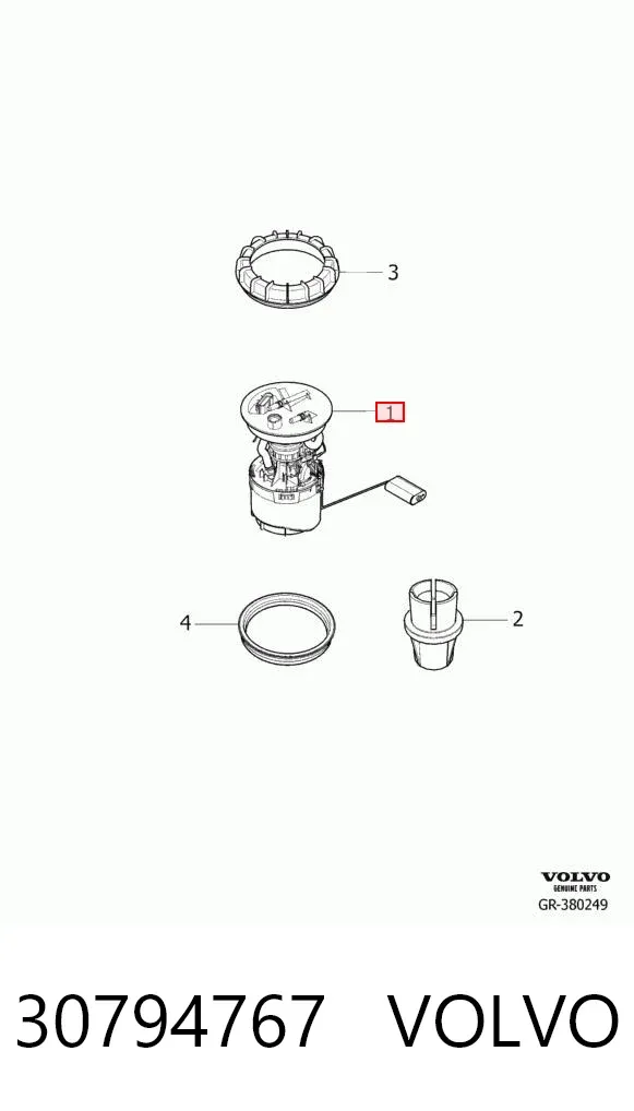 Bomba de gasolina 30794767 Volvo