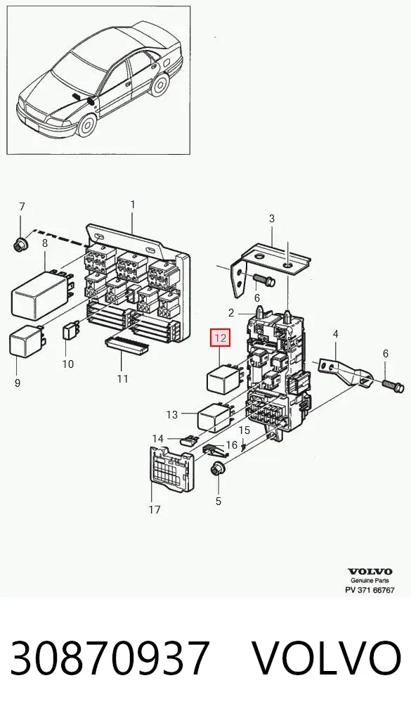  30870937 Volvo