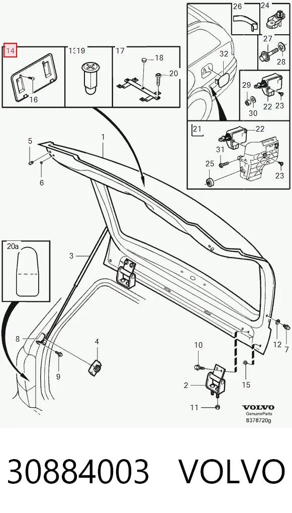  30884003 Volvo