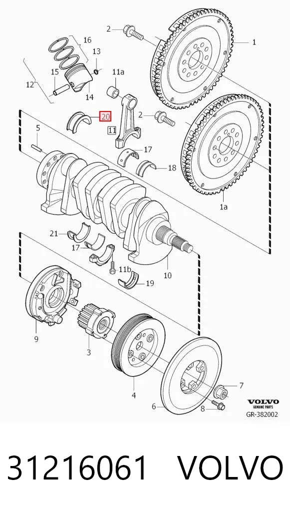  31216061 Volvo