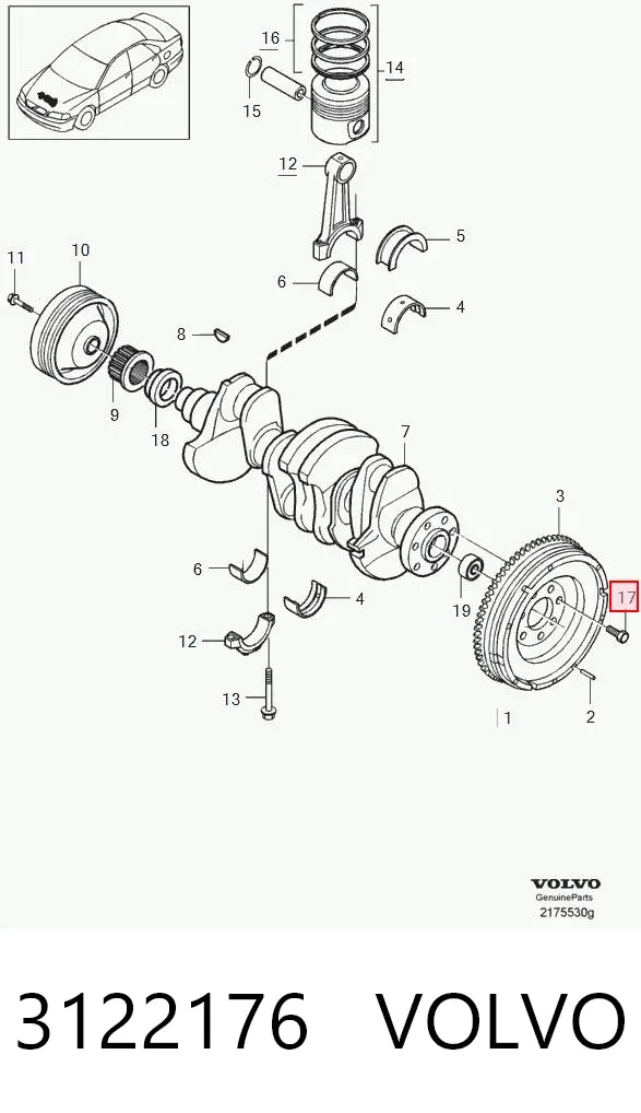  3122176 Volvo