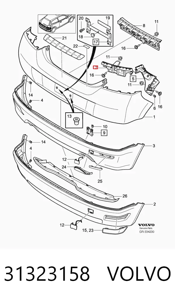  31323158 Volvo