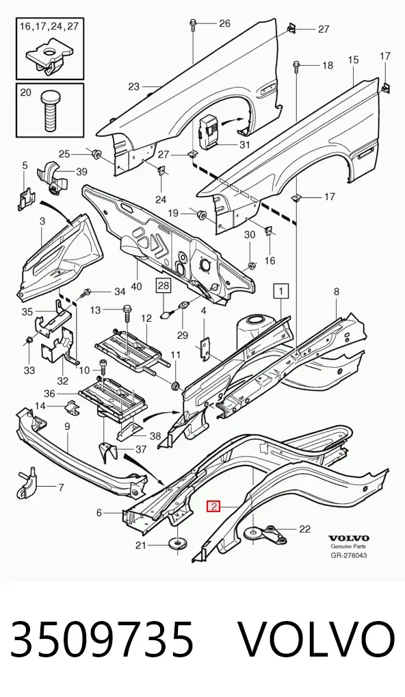  3509735 Volvo