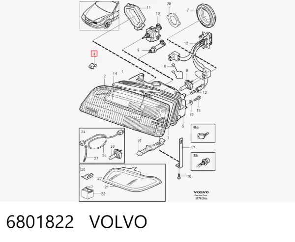  6801822 Volvo
