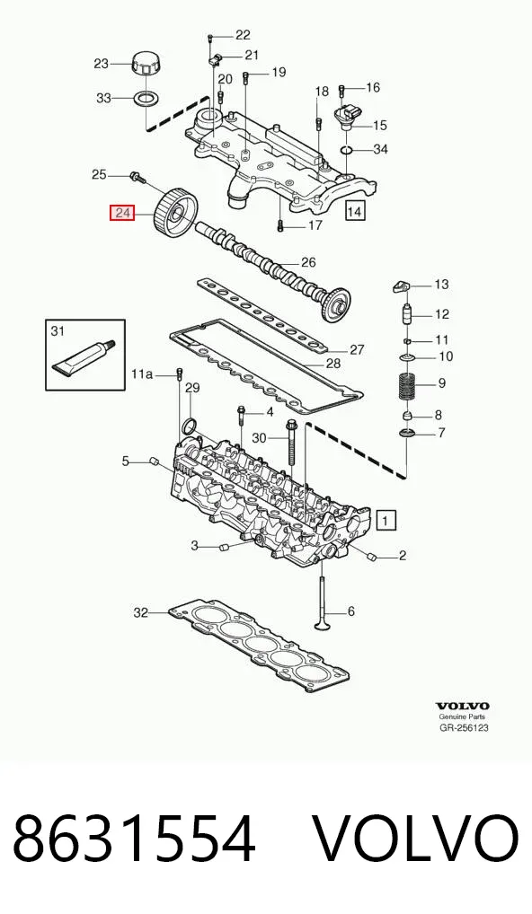  8631554 Volvo