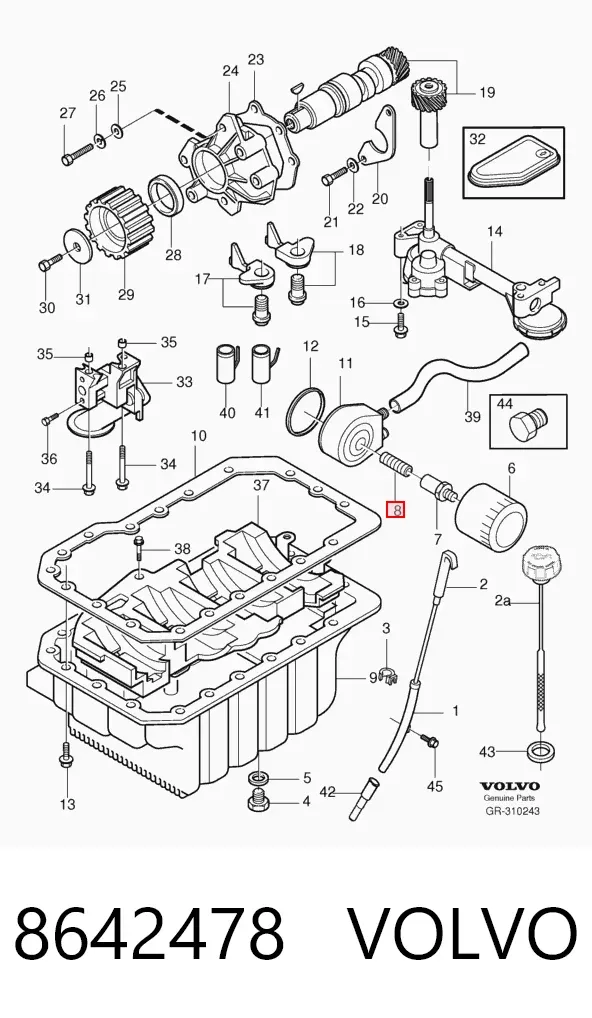 8642478 Volvo
