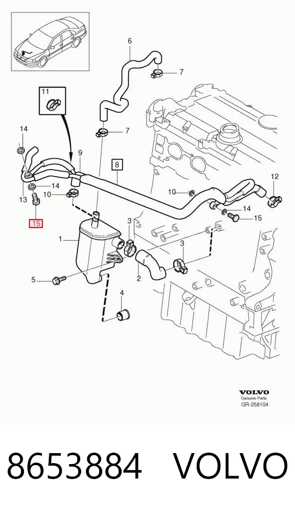  8653884 Volvo