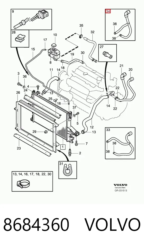  8684360 Volvo