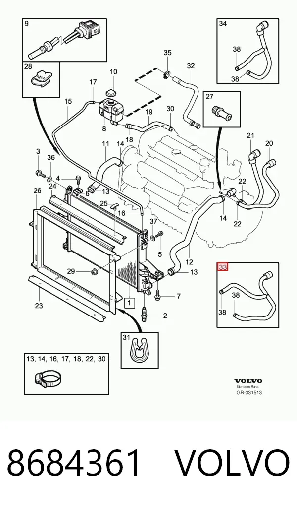  8684361 Volvo