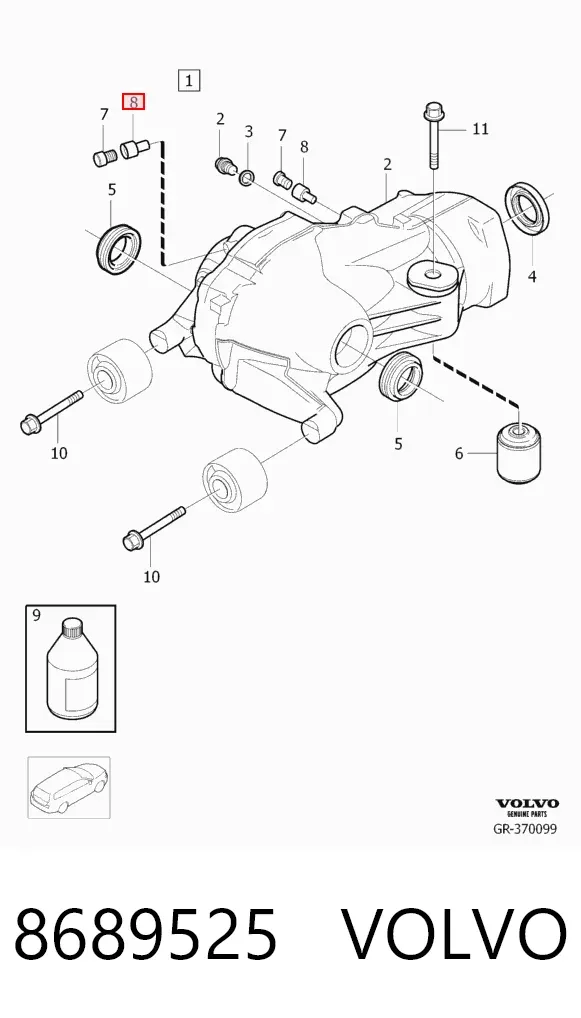  8689525 Volvo