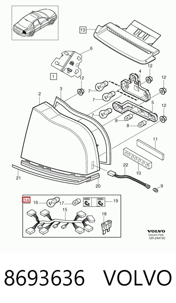  8693636 Volvo