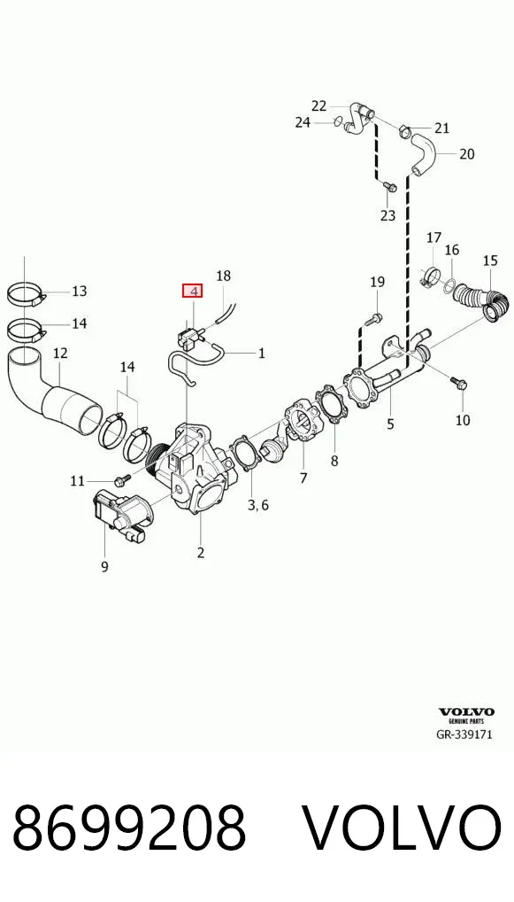  8699208 Volvo