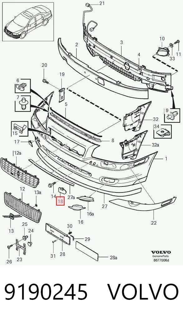  9190245 Volvo