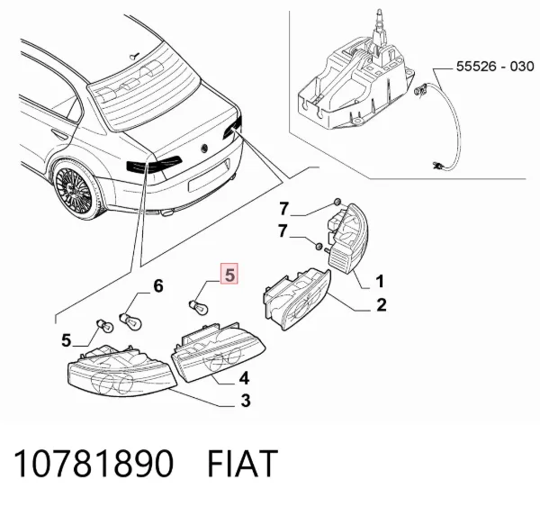  10781890 Fiat/Alfa/Lancia