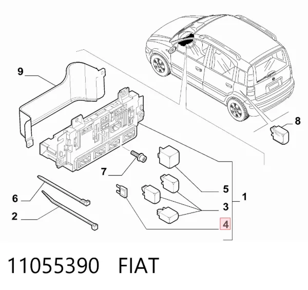  11055390 Fiat/Alfa/Lancia
