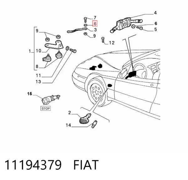  11194379 Fiat/Alfa/Lancia