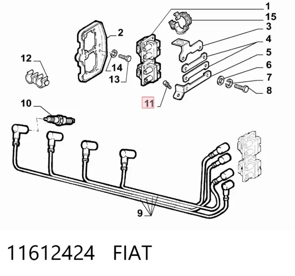  11612424 Fiat/Alfa/Lancia