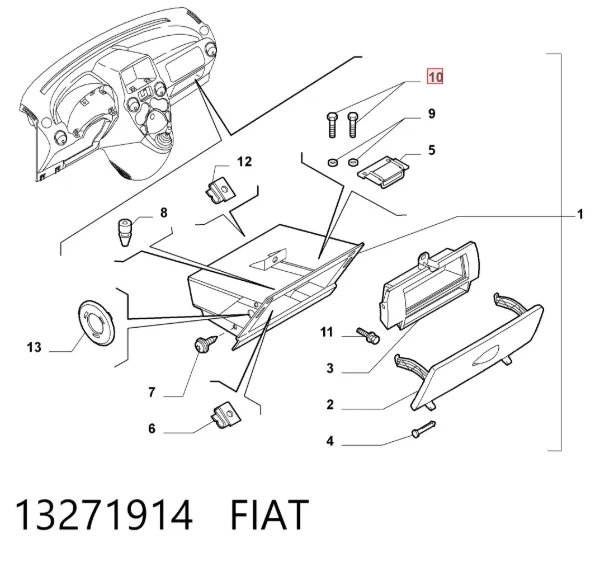  13271914 Fiat/Alfa/Lancia