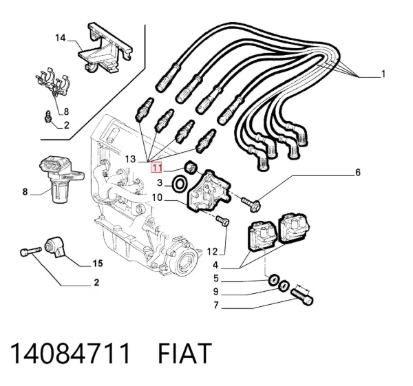  14084711 Fiat/Alfa/Lancia